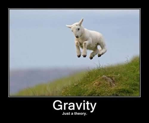 Figure 4, Gravity....its only a “Theory”